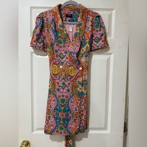 Fate NWOT Colorful Paisley Women's Dress
